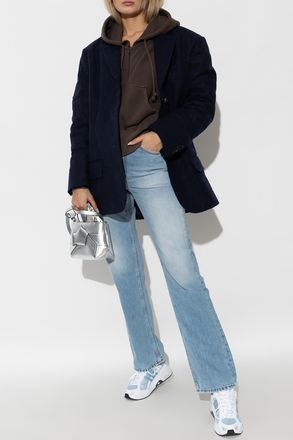 Acne Studios Loose-fitting Blazer, Womens, Navy Blue