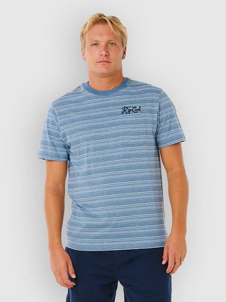 Rip Curl Pacific Rinse Stripe Camiseta azul