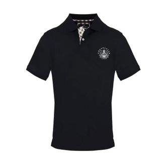 Aquascutum Heren Logo Poloshirt (Zwart)