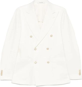 Tagliatore Blazer in twill - Bianco