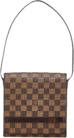 Louis Vuitton Pre-owned Shoulder Bags, female, Brown, Size: ONE SIZE Pre-owned Canvas louis-vuitton-bags