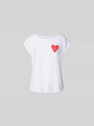 Juvia T-Shirt mit Motiv-Print in Weiss, Gr&ouml;&szlig;e XS