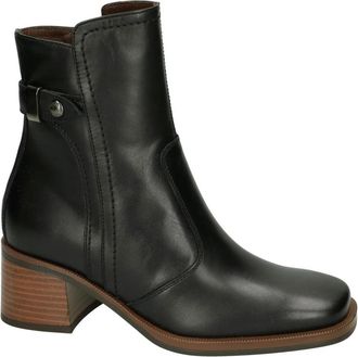 Nero Giardini Guanto Enkellaars - Dames - Laarzen met Hak - Zwart - 36 EU - Leer - Schoenen