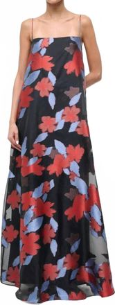 Staud Delfina Maxi Dress In Garden