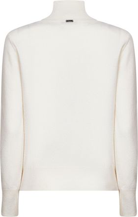 Herno Cut-Out Wool Sweater - Ivory