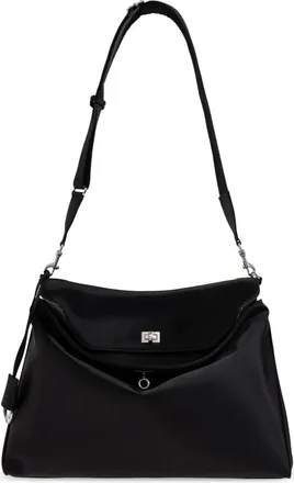 Balenciaga Tassen, Heren, Zwart, ONE Size, Leer, Rodeo Messenger Bag Medium