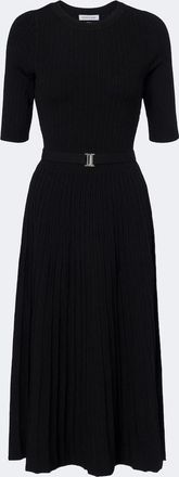 Veronica Beard Abito midi Elthea in maglia a coste