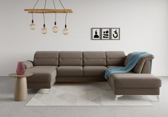 Sit&more Wohnlandschaft »Sinatra U-Form« optional mit Kopfteilverstellung und Armteilfunktion etc