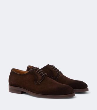 Magnanni Carbonne suede Oxford shoes