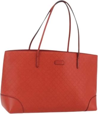 Gucci Pre-owned Tote Bags, female, Red, Size: ONE SIZE Pre-owned Tote Bag