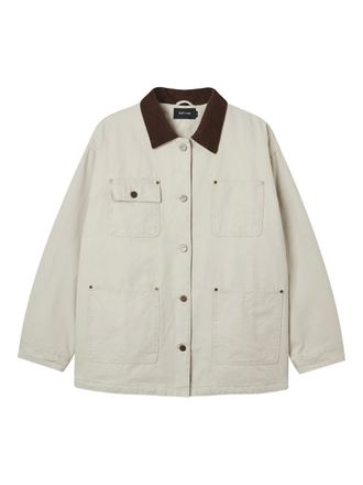 Tout à Coup pocket jacket - women - Cotton - S - Neutrals