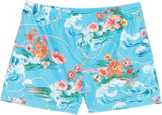 Gucci Floral-print Swim Shorts