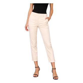 Imperial Cropped Trousers, female, Beige, Size: M Tapered Trousers