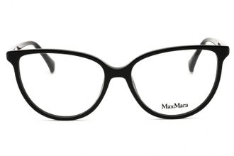 Max Mara MM5055 Acetate Cat-Eye Eyeglasses - Black