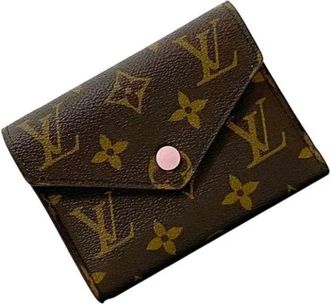Louis Vuitton Pre-owned Canvas Portemonnee - Dames - Vintage Accessoires - Bruin - ONE Size - Vintage
