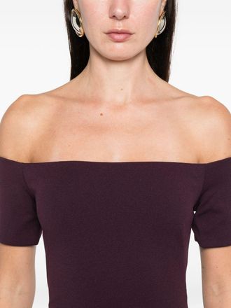 Solace London Nile Maxi Dress - Plum