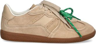 Nokwol Sneakers August con inserti in pelle scamosciata - Toni neutri