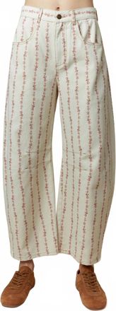 Peach Love California Thalia Pants In Cream