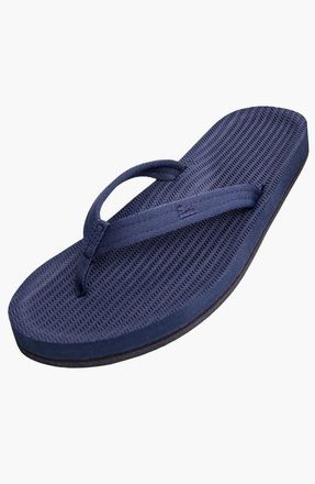 indosole Responsibly-Made Tire Sole Easy Living Flip Flops in Shore at Nordstrom, Size 7