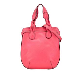 Loewe Pre-owned Satchel - Dames - Vintage Handtas - Roze - ONE Size - Leer - Vintage