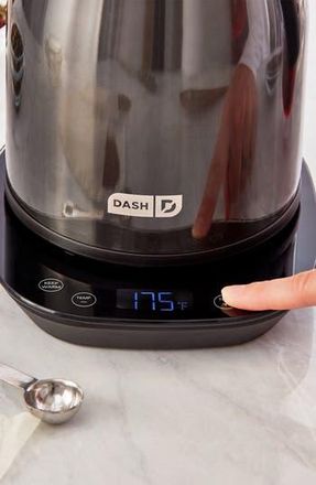 Dash Insulated Electric Kettle in Black Stainless Steel at Nordstrom Rack