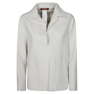 Max Mara Mujer, Blusas y Camisas, Beige, Talla: S