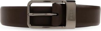 Tod's Leren Riem - Dames - Riemen - Bruin - 110 CM - Leer - Accessoires