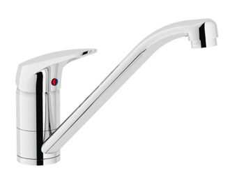 Nobili Nobili - Mezclador Monomando Para Fregadero 155x225 Mm De Lat&oacute;n Cromado Hera