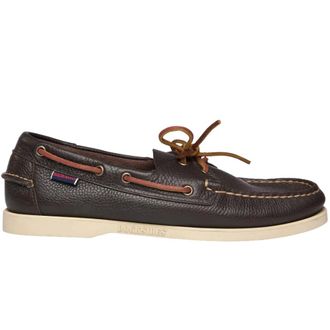 Sebago Sailor Shoes, male, Brown, Size: 8 1/2 US Portland Boat Shoe