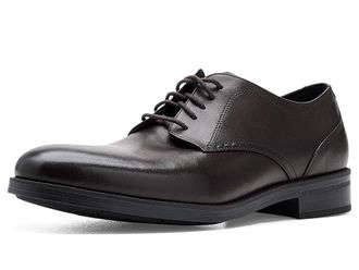 Cole Haan Newmark Grand Plain Toe Oxfords Mens Slip on Shoes Dark Chocolate/Black : 10.5 D - Medium, Leather