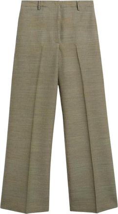 Momoni Pantalones Cigarrillo Sastre Aron - Trousers - Mujer - Verde - S