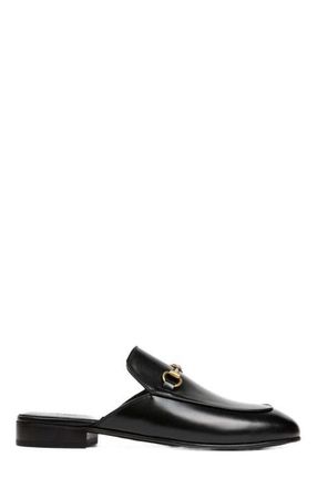Anthony Veer Milano Horsebit Mule in Obsidian Black at Nordstrom, Size 7