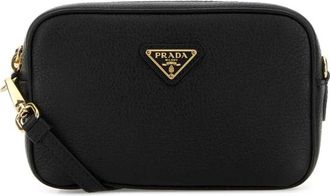 Prada Black Leather Crossbody Bag