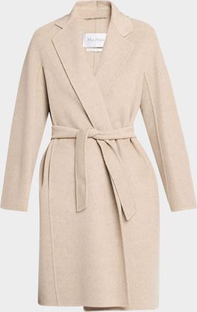 Max Mara Aceri Double-Faced Cashmere Wrap Coat