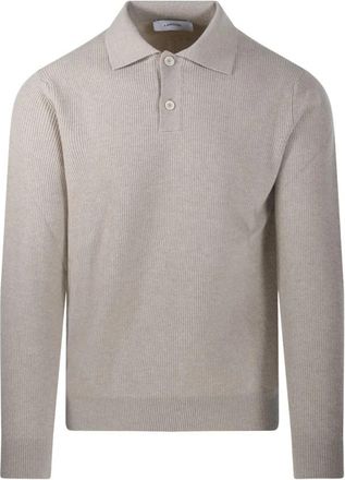 Lardini 150 Polo - Heren - Polos - Beige - L - Tops