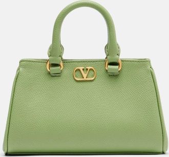 Valentino Garavani VLogo Mini leather top-handle bag