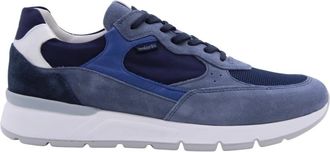 Nero Giardini Lobamba Sneaker - Heren - Sneakers - Blauw - 45 EU - Schoenen