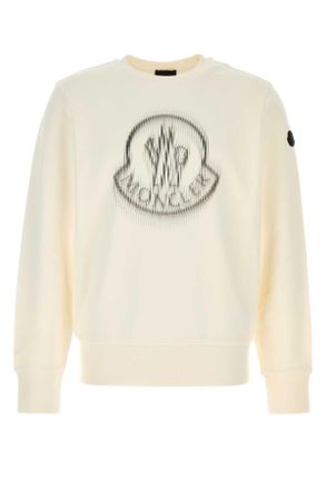 Moncler Ivory Cotton Sweatshirt