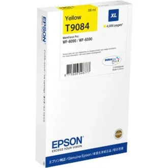 Epson Tinta Original Epson T9084 Xl Amarilla C13t908440 39ml
