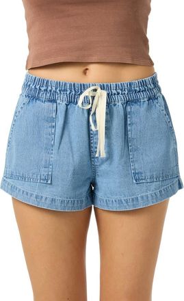 O'Neill Sevie 2 Drawstring Denim Shorts in Drifter at Nordstrom, Size X-Large