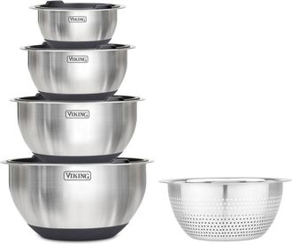Viking 9-Piece Mixing Bowl Set in Black at Nordstrom