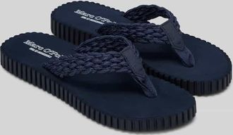 Marc O'Polo Zehentrenner in Flechtoptik Modell SANDY in Marine, Gr&ouml;&szlig;e 37