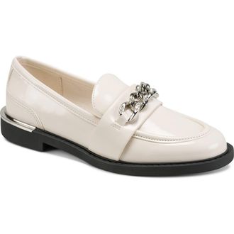DKNY Ryleigh Chain Loafer in Coconut at Nordstrom, Size 5.5