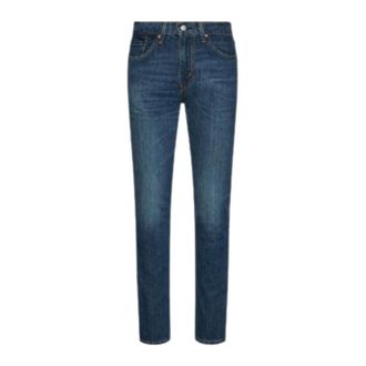 Levi's Heren, Jeans, Blauw, Maat: W28 L32 Katoen