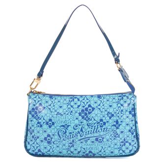Louis Vuitton Ltd.Ed. Takashi Murakami Cosmic Blossom Pochette Pouch