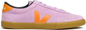 Veja Womens Volley Suede Trainers - Purple - Size UK 8
