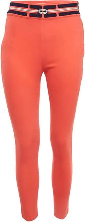 Elisabetta Franchi Pantaloni a vita alta - Arancione