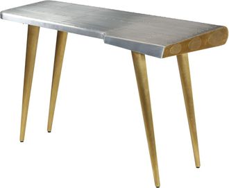 vidaXL Escritorio Con Estilo De Aviador Vintage 120x60x76 Cm Vidaxl