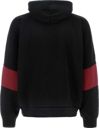 Willy Chavarria Mens Chavarria Sweatshirt Black Cotton Sweater