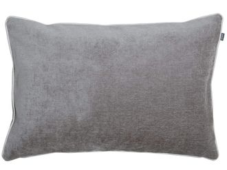 Schubiger M&ouml;bel Kissen Chenillo Grau
